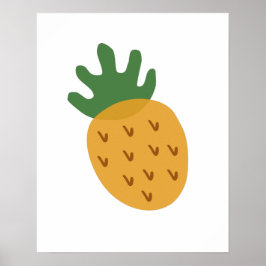 IVF Ananas | Moderne Unterstützung der Niedlichen  Poster