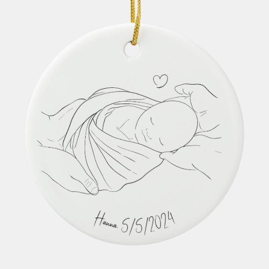 IVF Doctor's Wunder Arbeit Geschenk Boho Ornament (Vorne)