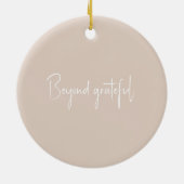 IVF Doctor's Wunder Arbeit Geschenk Boho Ornament (Hinten)