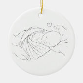 IVF Doctor's Wunder Arbeit Geschenk Ornament Blau (Vorne)