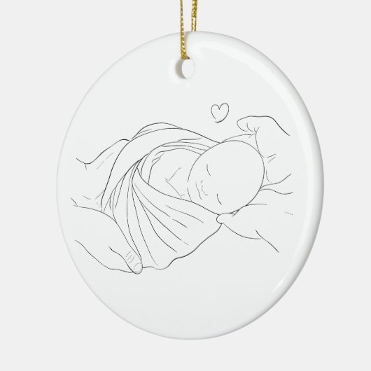 IVF Doctor's Wunder Arbeit Geschenk Ornament Rosa (Links)