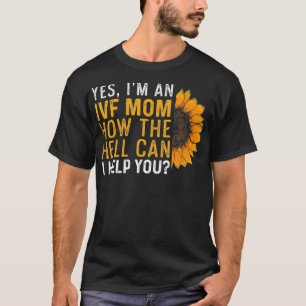 IVF-Geschenk Krieger Dad Mom Hilfe Transfer Tag Un T-Shirt