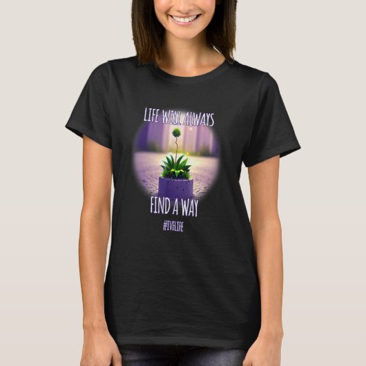IVF IUI Unfruchtbarkeit Embabies Mutterschaft V T-Shirt (Vorderseite)