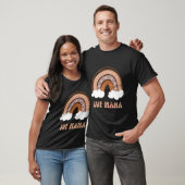 Ivf Mamas Mutterschaft Fruchtbarkeit Peach Boho Ra T-Shirt (Unisex)