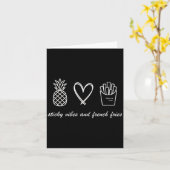 Ivf Mom Pregnancy Transfer Day Sticky Vibes & Karte (Gelbe Blume)