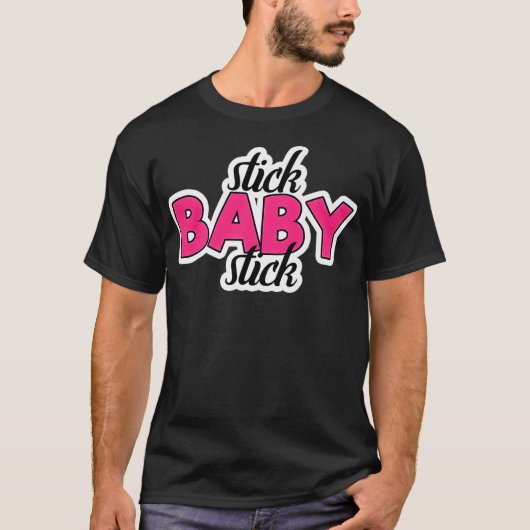 IVF Stick Baby Infruchtbarkeit Geschenk Embryo Mam T-Shirt (Vorderseite)