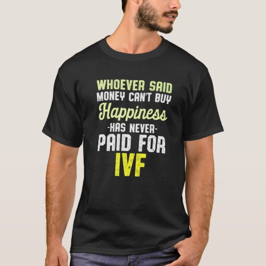 Ivf Survivor Warrior Transfer Day Infertility T-Shirt (Vorderseite)