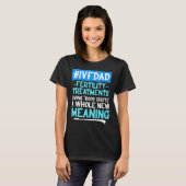 Ivf Survivor Warrior Transfer Day Unfruchtbarkeit T-Shirt (Vorne ganz)