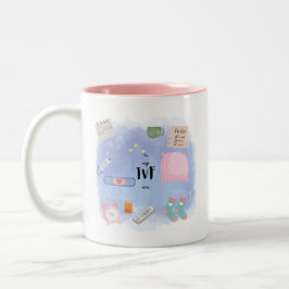 IVF-Tasse Zweifarbige Tasse