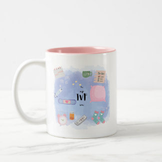 IVF-Tasse Zweifarbige Tasse