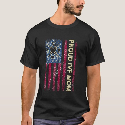 IVF Überlebende Krieger Transfer Day Unfruchtbarke T-Shirt (Vorderseite)