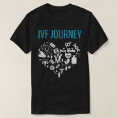 IVF Warrior Vater Mama Transfer Day Unfruchtbarkei T-Shirt (Design vorne)