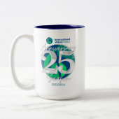 IVH Tasse zum 25. Jubiläum - Zwei Tone - Marine (Links)