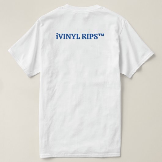 iVINYL RIP™ SHIRT 01 (Design Rückseite)