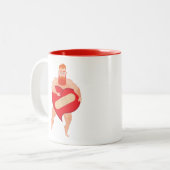 Ivo Curassaum Zweifarbige Tasse (Vorderseite Links)