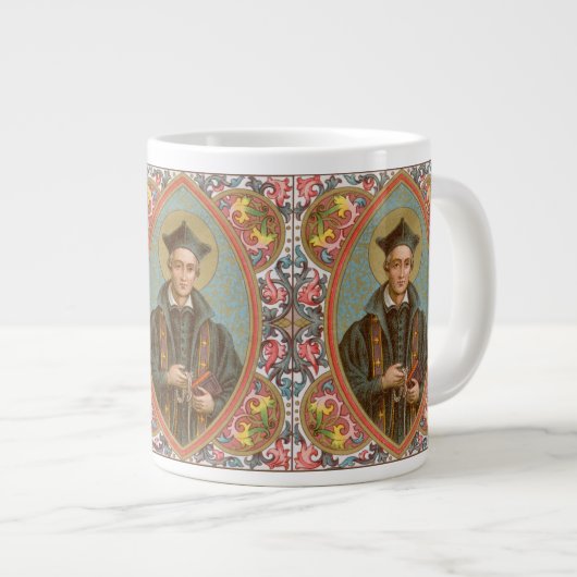 Ivo of Kermartin (BK 015) Jumbo-Tasse (Vorderseite Rechts)