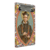 Ivo of Kermartin (BK 015) Mini Klemmbrett (Schrägansicht)