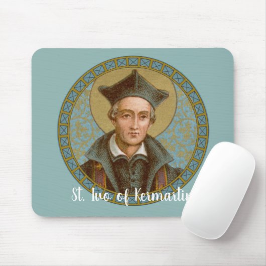 Ivo of Kermartin (BK 015) Mousepad (Mit Mouse)