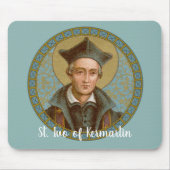 Ivo of Kermartin (BK 015) Mousepad (Vorne)