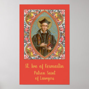 Ivo of Kermartin (BK 015) Poster