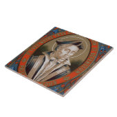 Ivo of Kermartin (M 005) Fliese (Seite)