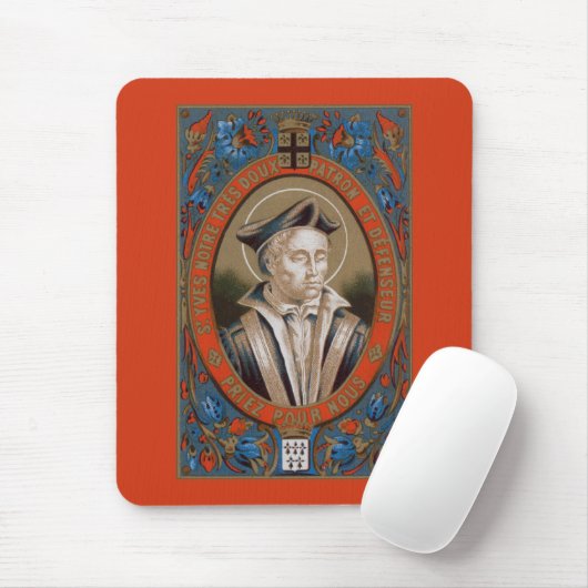 Ivo of Kermartin (M 005) Mousepad (Mit Mouse)