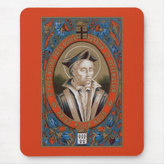 Ivo of Kermartin (M 005) Mousepad (Vorne)
