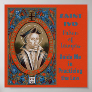 Ivo of Kermartin (M 005) Poster