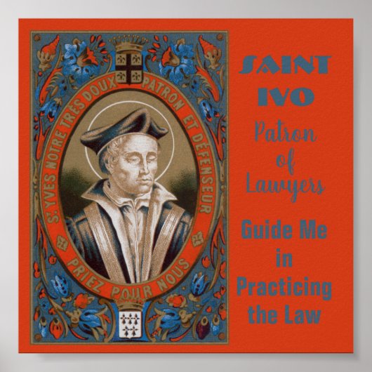 Ivo of Kermartin (M 005) Poster (Vorne)