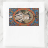 Ivo of Kermartin (M 005) Rechteckiger Aufkleber (Tasche)