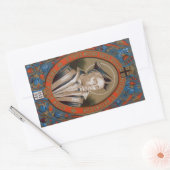 Ivo of Kermartin (M 005) Rechteckiger Aufkleber (Umschlag)