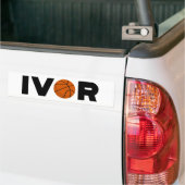 Ivor Basketball Autoaufkleber (Auf Lkw)