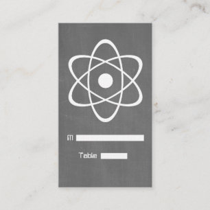 Ivorische Atomkarton-Platzkarte Platzkarte