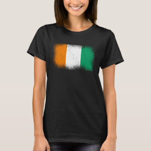 ivorische Flagge Côte d'Ivoire 2 T-Shirt