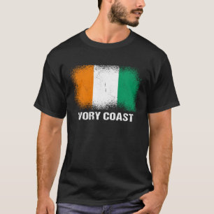 ivorische Flagge Elfenbeinküste T-Shirt