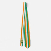 ivorische Flagge und Rüstungsküste, Flagge Côte d' Krawatte (Rückseite)