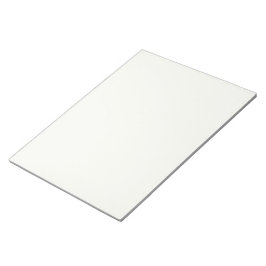 Ivory 11"x8.5" Notepad mit sauberem, modernem Auss Notizblock