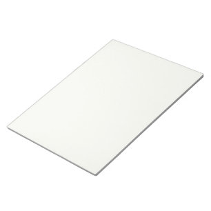 Ivory 11"x8.5" Notepad mit sauberem, modernem Auss Notizblock