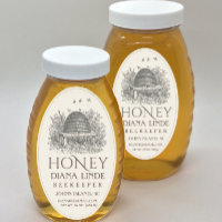 Ivory 32 oz Queenline Honey Label (Vintag Skep)