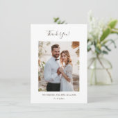 Ivory 3D Magnolia Flower Dankeskarte (Stehend Vorderseite)