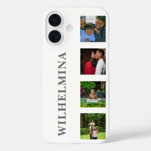 Ivory 4-Image Design Personal iPhone 16 Hülle