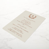 Ivory Asclepius Medical School Abschluss Folieneinladung (Gedreht)