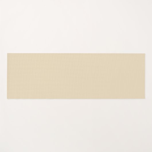 Ivory Beige Yogamatte (Vorderseite (Horizontal))