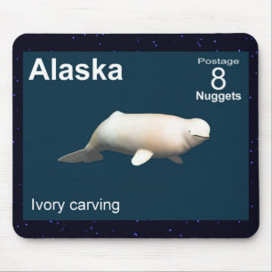 Ivory Beluga Mousepad