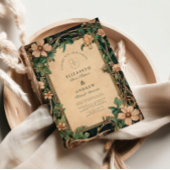 Ivory Bloom Art Nouveau Wedding Einladung