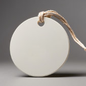 Ivory Bloom & Elegantes Gold Script Brautparty Geschenkanhänger