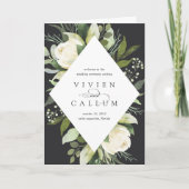 Ivory Bloom | Hochzeitswasser für Wasserfarben Programm (Vorderseite)