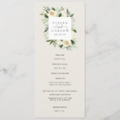 Ivory Bloom | Hochzeitswasser für Wasserfarben Programm (Vorderseite)