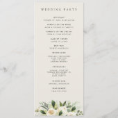 Ivory Bloom | Hochzeitswasser für Wasserfarben Programm (Rückseite)