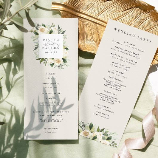 Ivory Bloom | Hochzeitswasser für Wasserfarben Programm